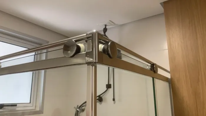 KIT BOX LIGHT ROLDANA APARENTE F1 1,50 CROMADO NOVO NA CAIXA