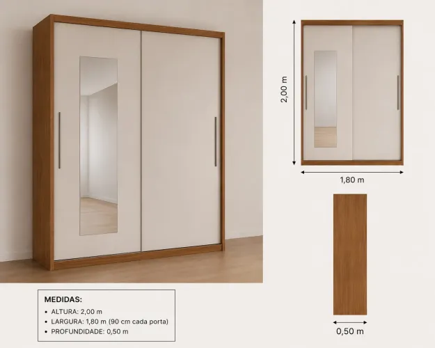 Vende-se guarda roupas projetado