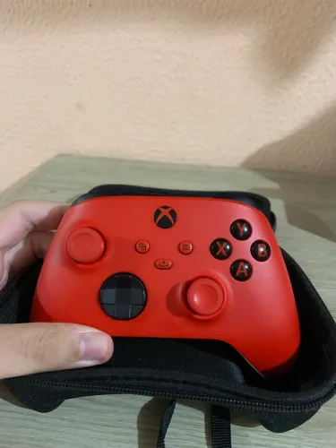 Controle Xbox Séries S Edição especial Vermelho