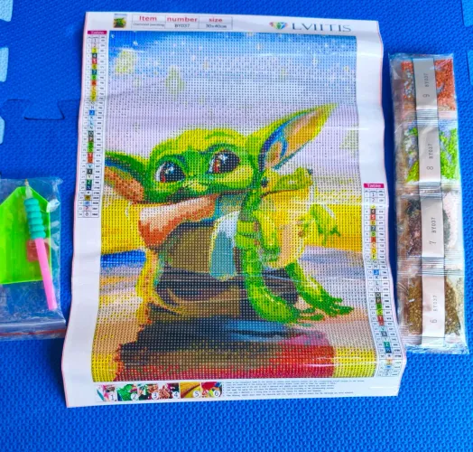 Kit Pintura por Diamante 5D 30 x 40 cm