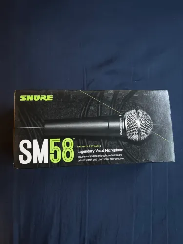 Microfone Shure SM58 NOVO