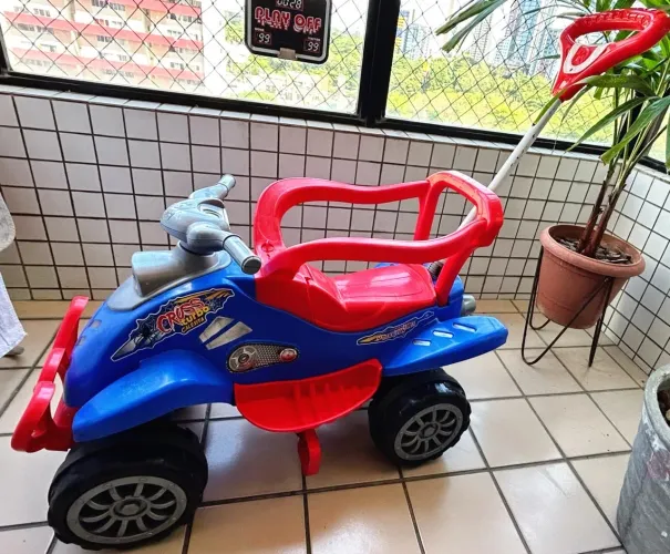Motoca Cross Turbo da Calesita 