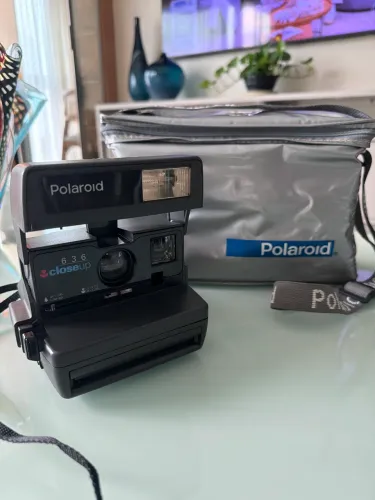 Polaroid 636 Closeup Original + Bolsa Original Vintage Anos 90