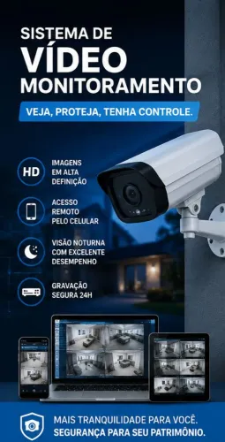 Sistema de monitoramento Câmeras 