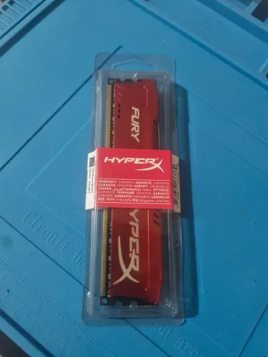 Memória ram ddr3 hyperx fury Kingston 8gb pc3-12800 cl10 dimm