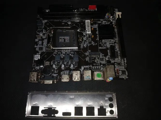 Placa Mãe B75 e Processador 3ª gen Intel