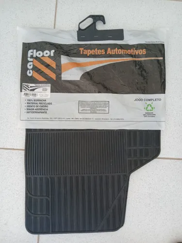 Tapete automotivo 100% borracha - linha Gm