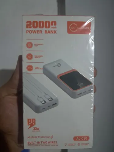 Carregador Portátil Pawer Bank 20.000 MAH Novo na Caixa ?
