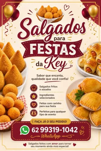 Salgados para festas