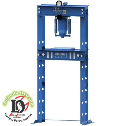 Prensa Hidráulica 15 Toneladas Desmontável RIOSUL TOOLS -RST070025