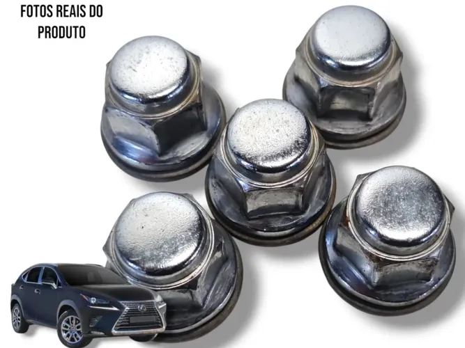 Kit 5x Porcas De Roda Lexus Nx 300h 2019 2.5 Original 
