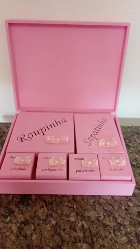 Kit lembranças recém nascido