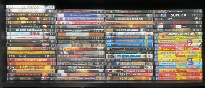 Lote Filmes diversos + coleção Chaves E Chapolin DVD