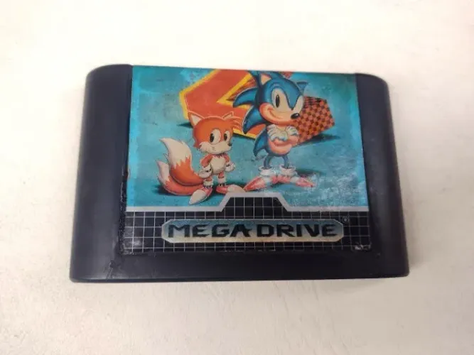 Sonic 2 - Cartucho Original Para Mega Drive 