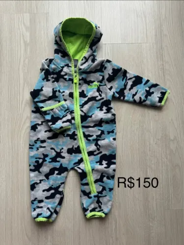 Macacão Puma TAM 0-3 meses