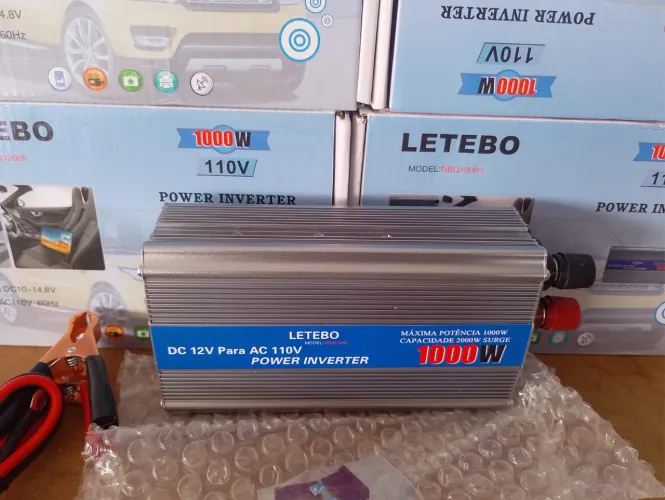 Inversor de energia 12v 110v de 1.000W de potência