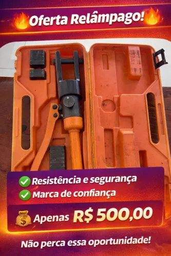 Crimpador Hidráulico Tramontina PRO - Oferta Imperdível!