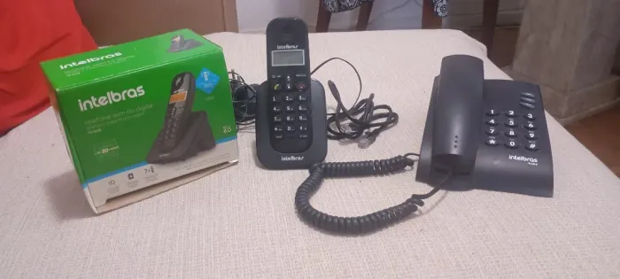 APARELHO INTELBRÁS A VENDA NOVO , VALOR $70 REIAS NA CAIXA.