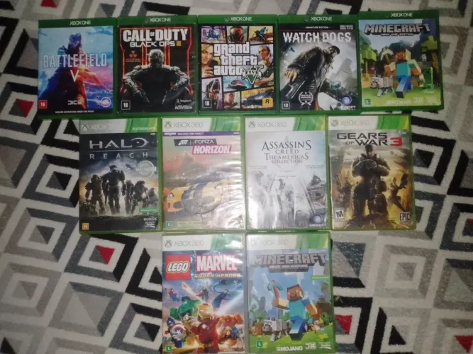 Jogos Originais - Xbox One e Xbox 360