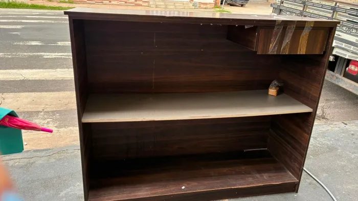 Balcão para comércio em mdf.