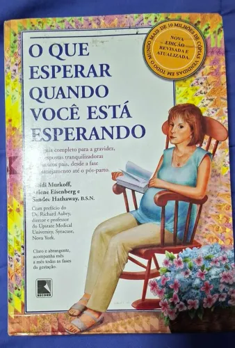 Livro O que esperar quando está esperando para grávidas gestantes 