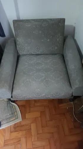 Poltrona madeira vintage