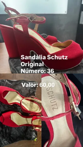 Sandália Schutz original 36
