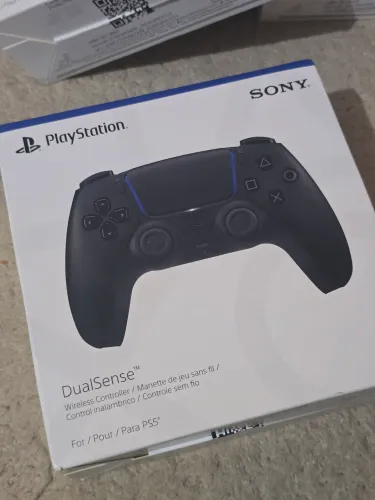Controle PS5 DualSense Midnight Black - Novo, lacrado na caixa e com nota fiscal