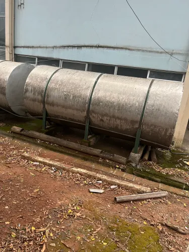Reservatório de inox para água quente, 03 unidades