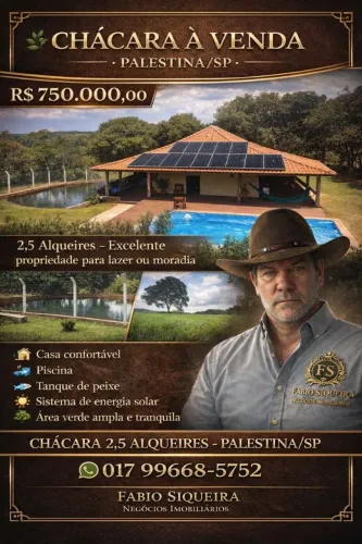 Imóveis rurais na Região de São José do Rio Preto 