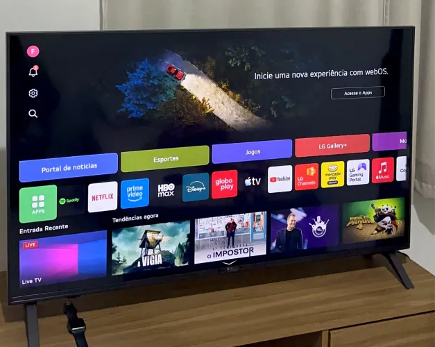Smart TV LG Profissional 43? 4K UHD 43AU801