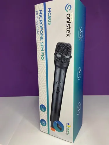 Microfone sem Fio com Receptor Onistek MC805 an2