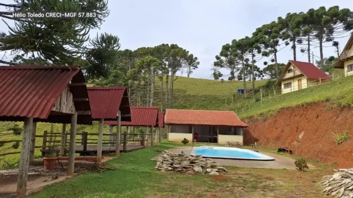 Um Verdadeiro Refúgio na Serra da Mantiqueira! Sitio com 242.000m², Wenceslau Braz-MG