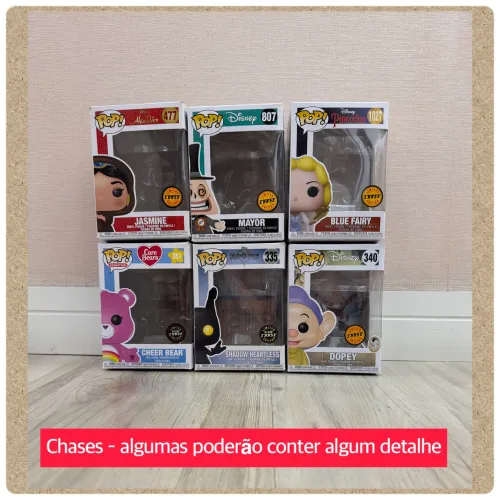 Apenas caixas CHASES e blisters Funko 