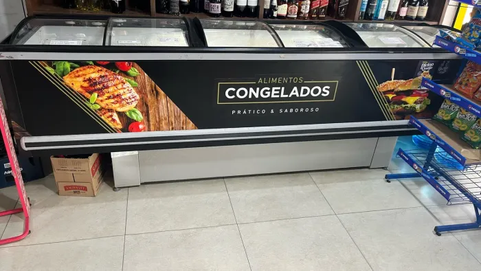 Freezer gelopar 6 portas