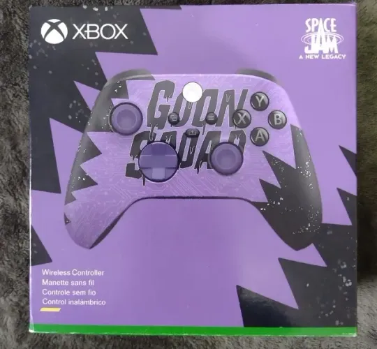 Caixa p/ REPOSIÇÃO - Controle XBOX ONE Edição Especial Space Jam