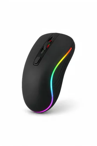 Mouse Sem Fio RGB Recarregável