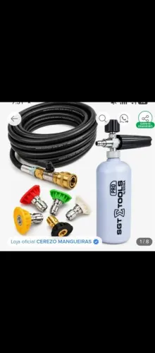 Kit snow foam + mangueira SGT