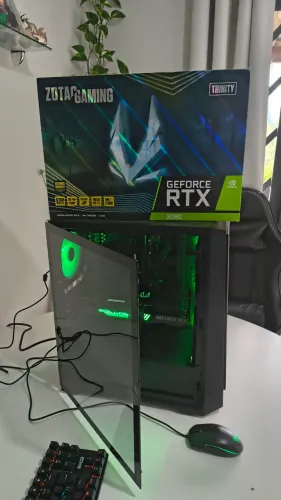Pc gamer ryzen 5 8500G + RTX 3080 10gb Zotac Gaming impecável