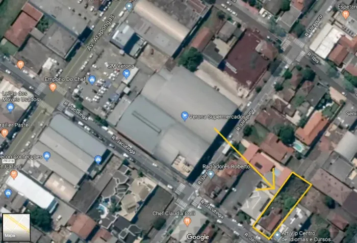 Oportunidade única. Ótimo terreno 750 M² no Centro de Arapongas abaixo do valor de mercado