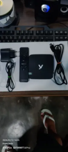 Tv box Aquário Plus STV-3000 PLUS 1ª padrão 4K 16GB com 2GB de  RAM