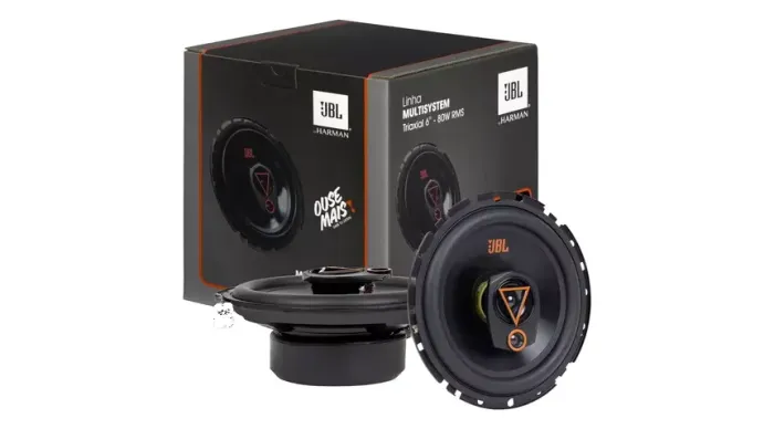 Par de Som Caixa Alto Falante de Porta JBL 6'' Polegadas 160w RMS Triaxial