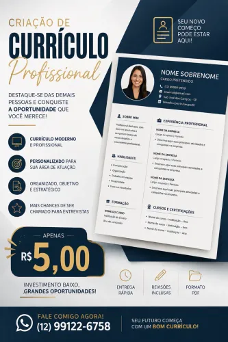 Elaboração de Currículo