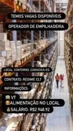 OPERADOR DE EMPILHADEIRA