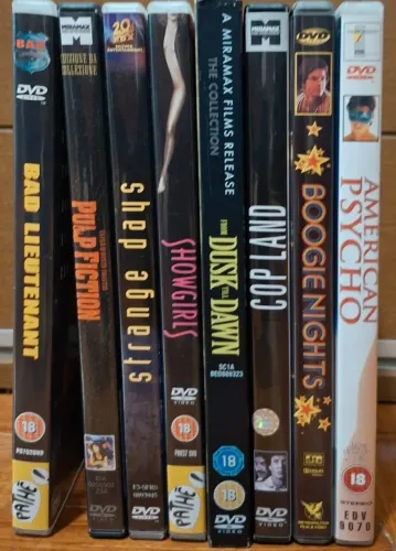DVDs Importados - Coleção Grandes Filmes dos anos 90 (8 filmes)