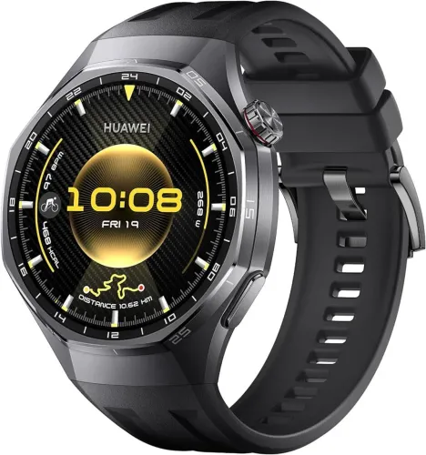 Smartwatch Huawei Watch GT 6 Pro 46mm de Titânio com GPS, ECG