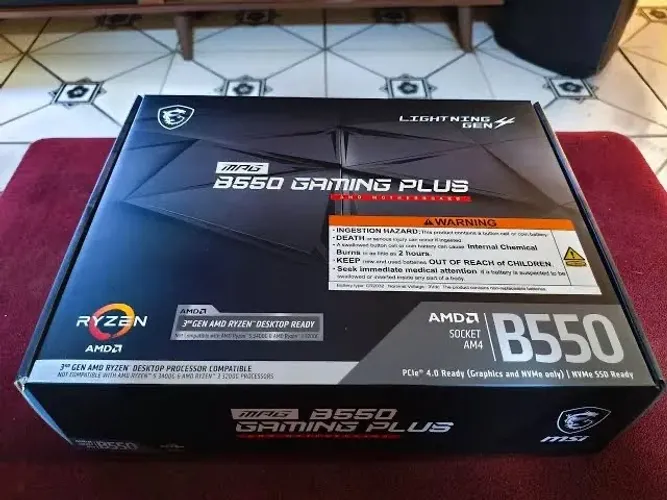 Kit Am4 Ryzen 5700x +32gb+ placa mãe b550 MSI - Aceita troca e Oferta