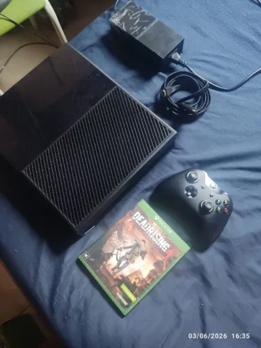 Xbox One FAT Completo + Controle + Fonte + Jogos | Funcionando Perfeitamente