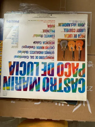 Vinil Paco de Lucia / Castro Marin