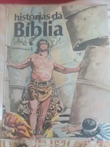 Livro Antigo História da Bíblia 